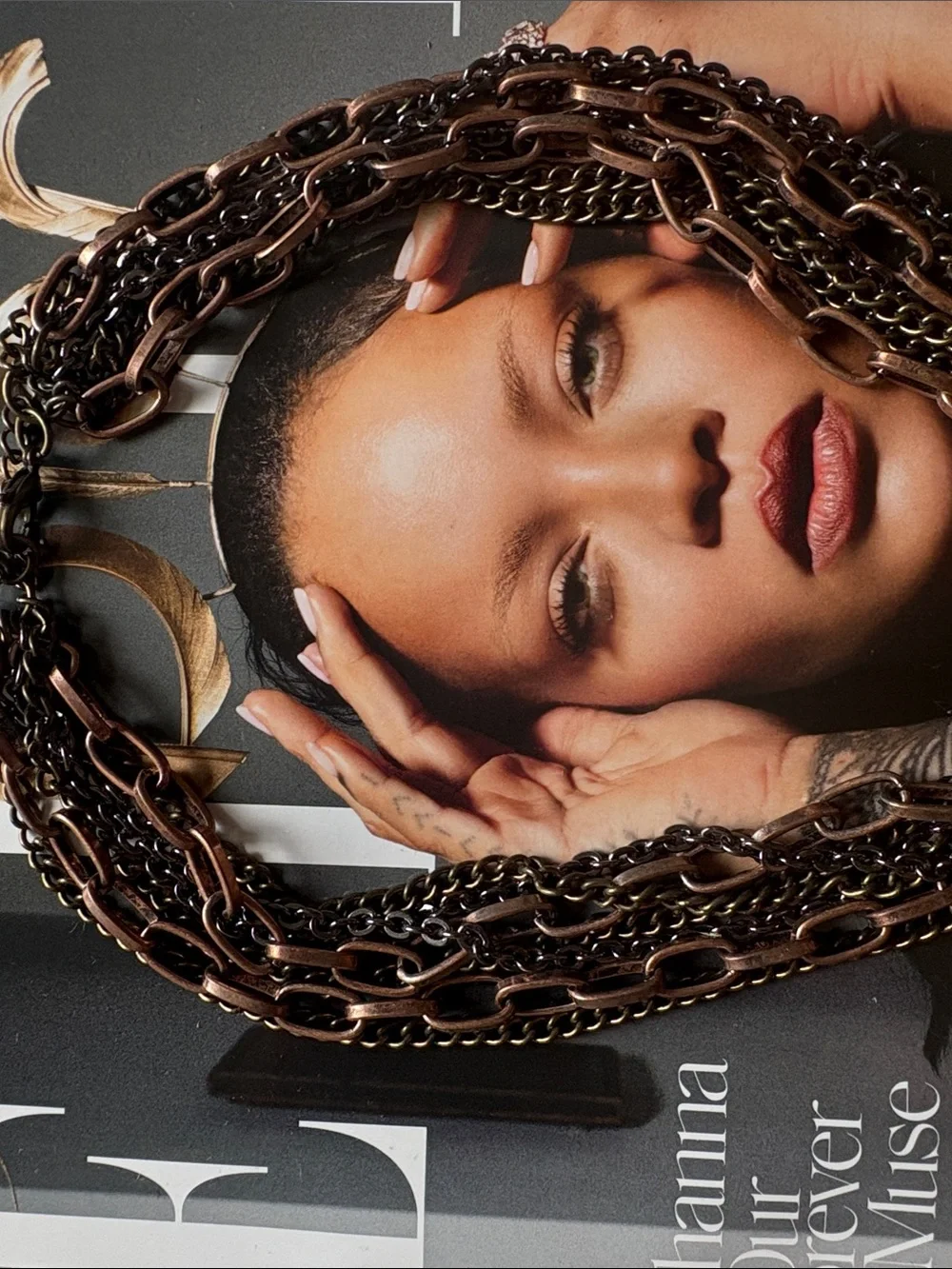 Custom Mixed Media Statement Necklace